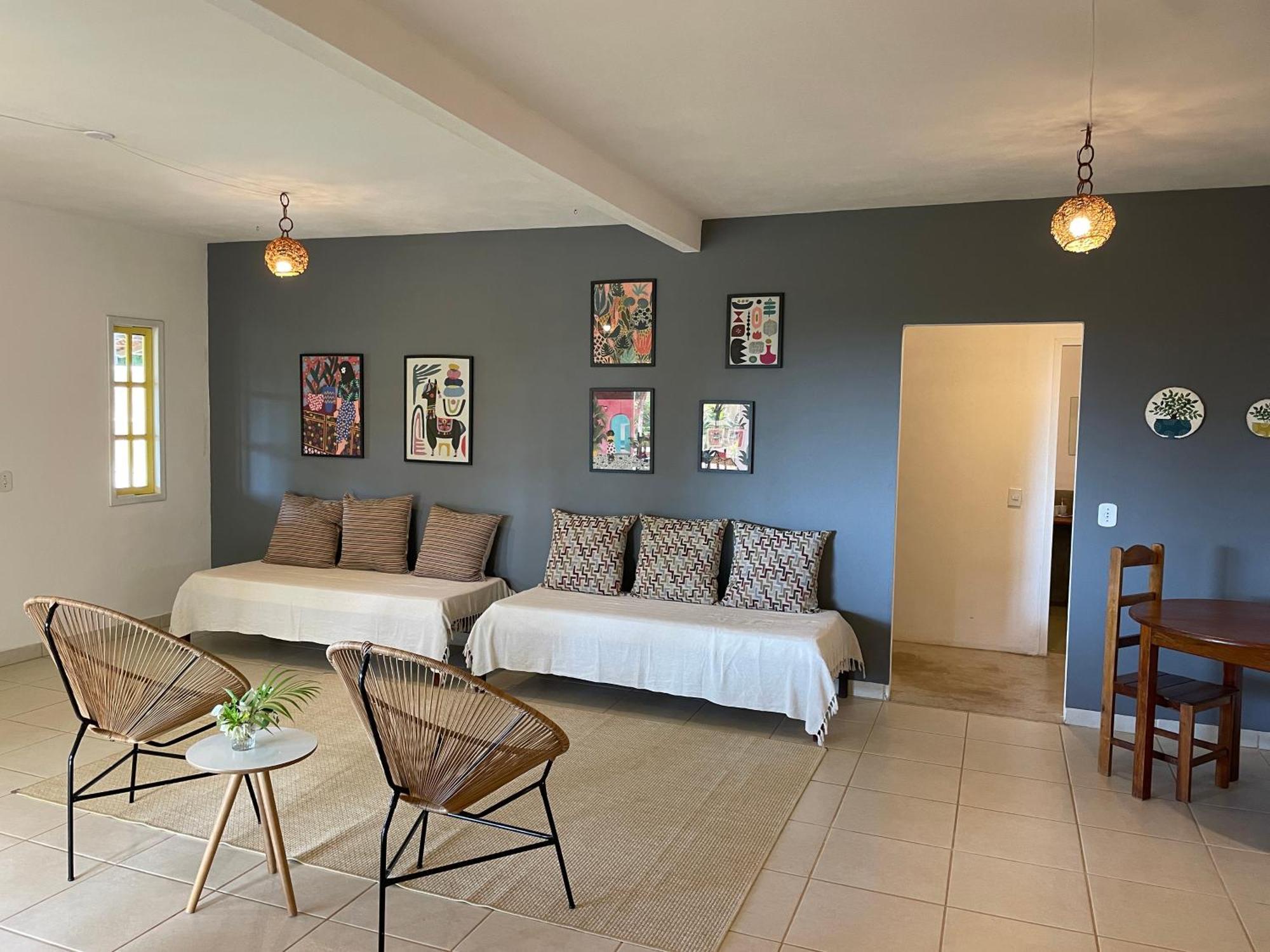 Canto Do Mar - Apartamentos E Casa Com Vista Pro Mar - คูมูรูชัทเชบา ภายนอก รูปภาพ